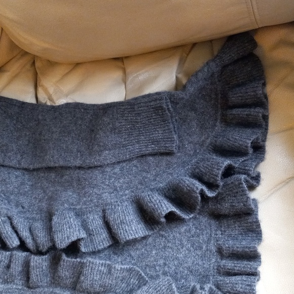 Premise Cashmere Size M/S Charcoal Grey V. Soft Women's Cardigan Sweater - Picture 3 of 13